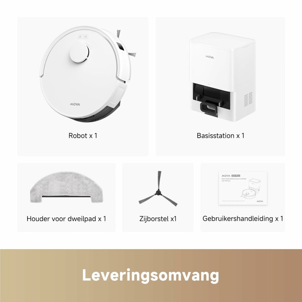 Roboterstaubsauger Dreame 3200 mAh