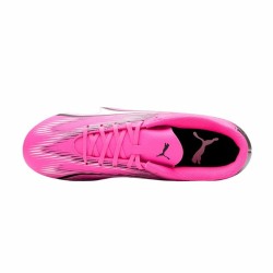 Adult's Multi-stud Football Boots Puma Ultra Play MG White Dark pink