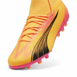 Multinocken-Fußballschuhe für Erwachsene Puma Ultra Pro MG Sun Stream Orange