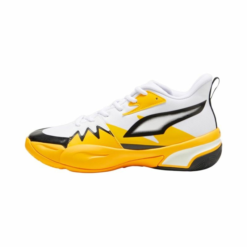 Basketballschuhe für Erwachsene Puma Genetics Gelb