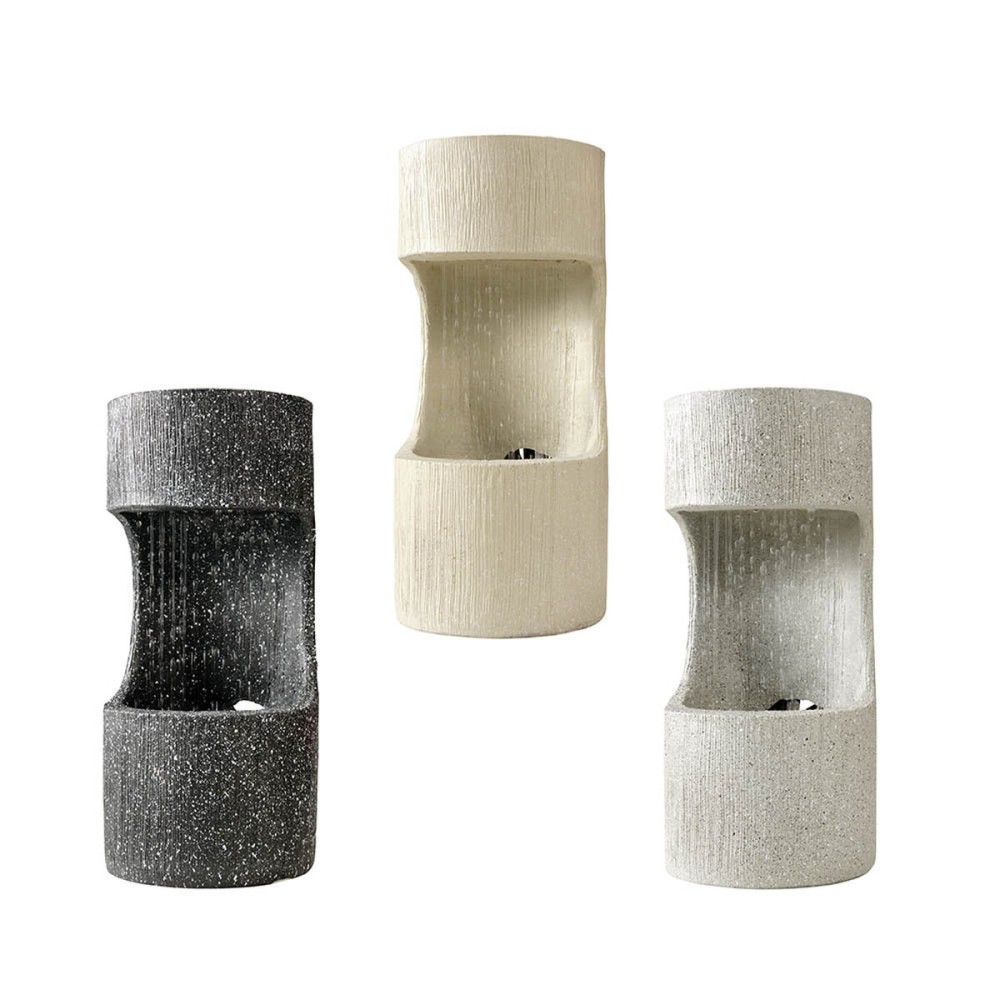 Fontaine de jardin Lifetime Source d'eau Cylindrique