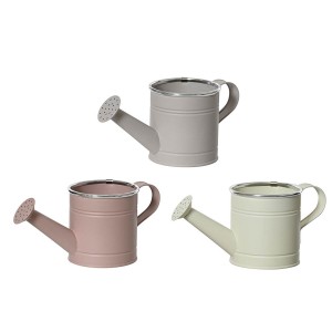 Dekorative Gießkanne Decoris Assortierte Farben Zink