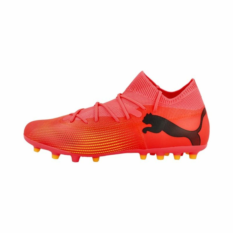 Multinocken-Fußballschuhe für Erwachsene Puma FUTURE 7 MATCH MG Sunset Glow Rot