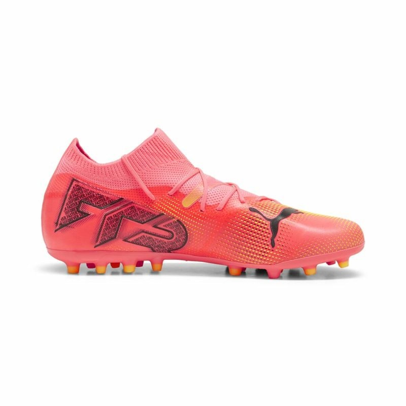 Multinocken-Fußballschuhe für Erwachsene Puma FUTURE 7 MATCH MG Sunset Glow Rot