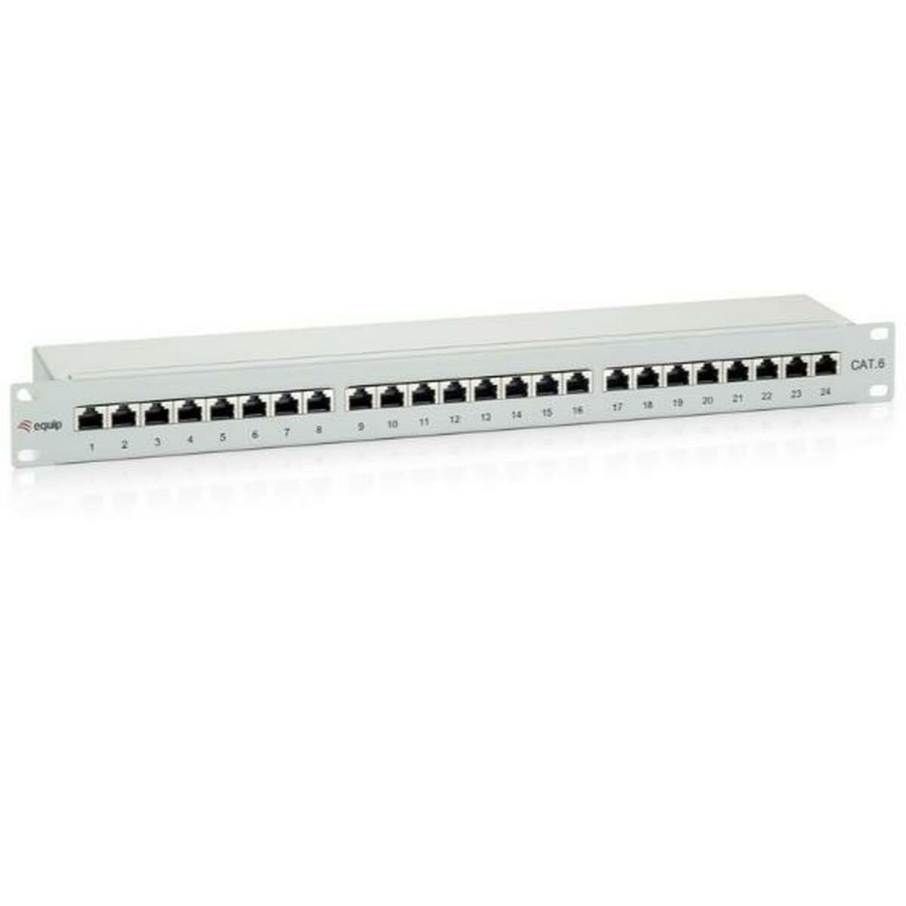 Panneau de Brassage 24 Ports UTP Catégorie 6 Equip 326325