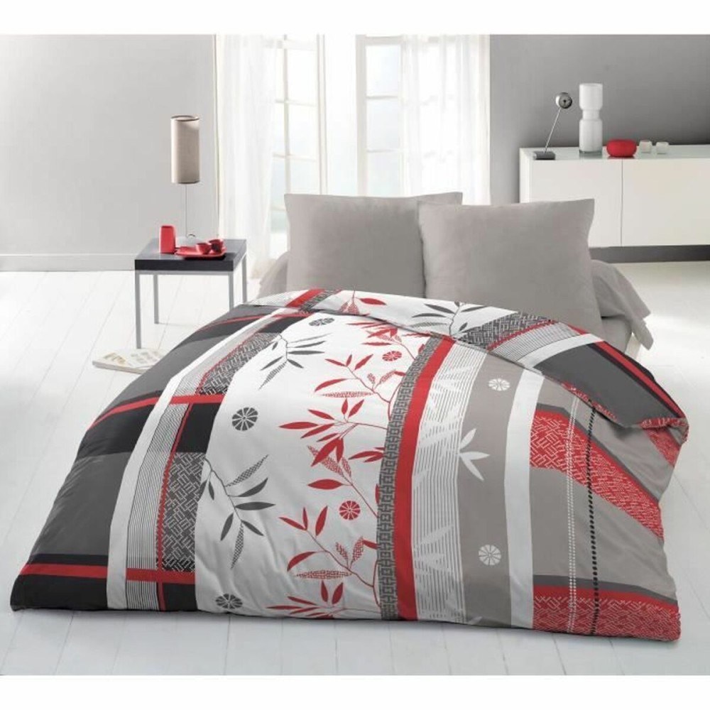 Bettbezug-Set HOME LINGE PASSION Blau Weiß rouge 240 x 260 cm King size 3 Stücke