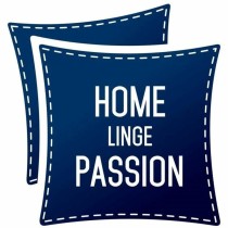 Parure de couette HOME LINGE PASSION Bleu Blanc rouge 240 x 260 cm Lit king size 3 Pièces