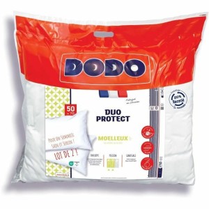 Kissen DODO Weiß 50 x 70 cm (2 Stück)
