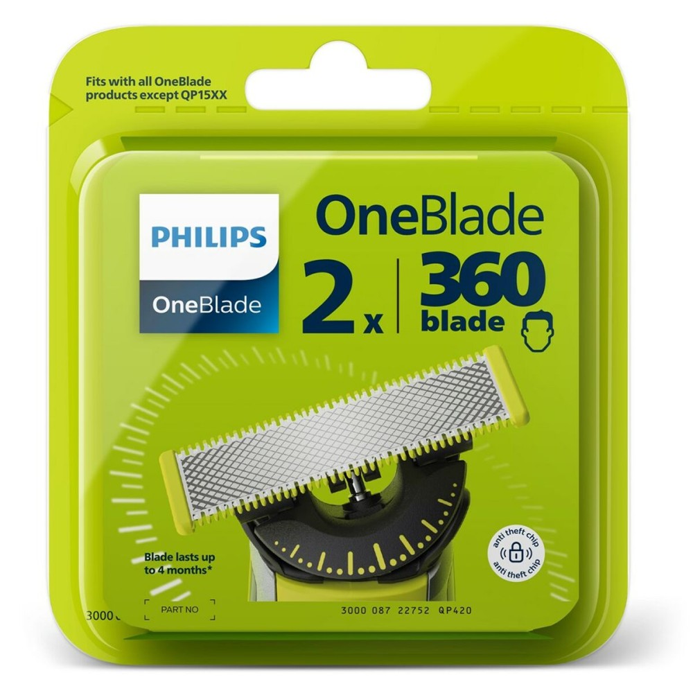 Coffret Philips OneBlade QP420/50 Cuchilla de recambio