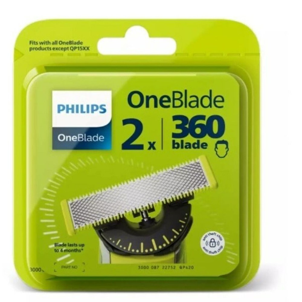 Coffret Philips OneBlade QP420/50 Cuchilla de recambio