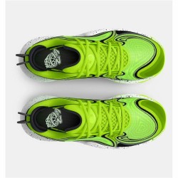 Basketball Shoes for Adults Under Armour SPAWN 6 Lime green