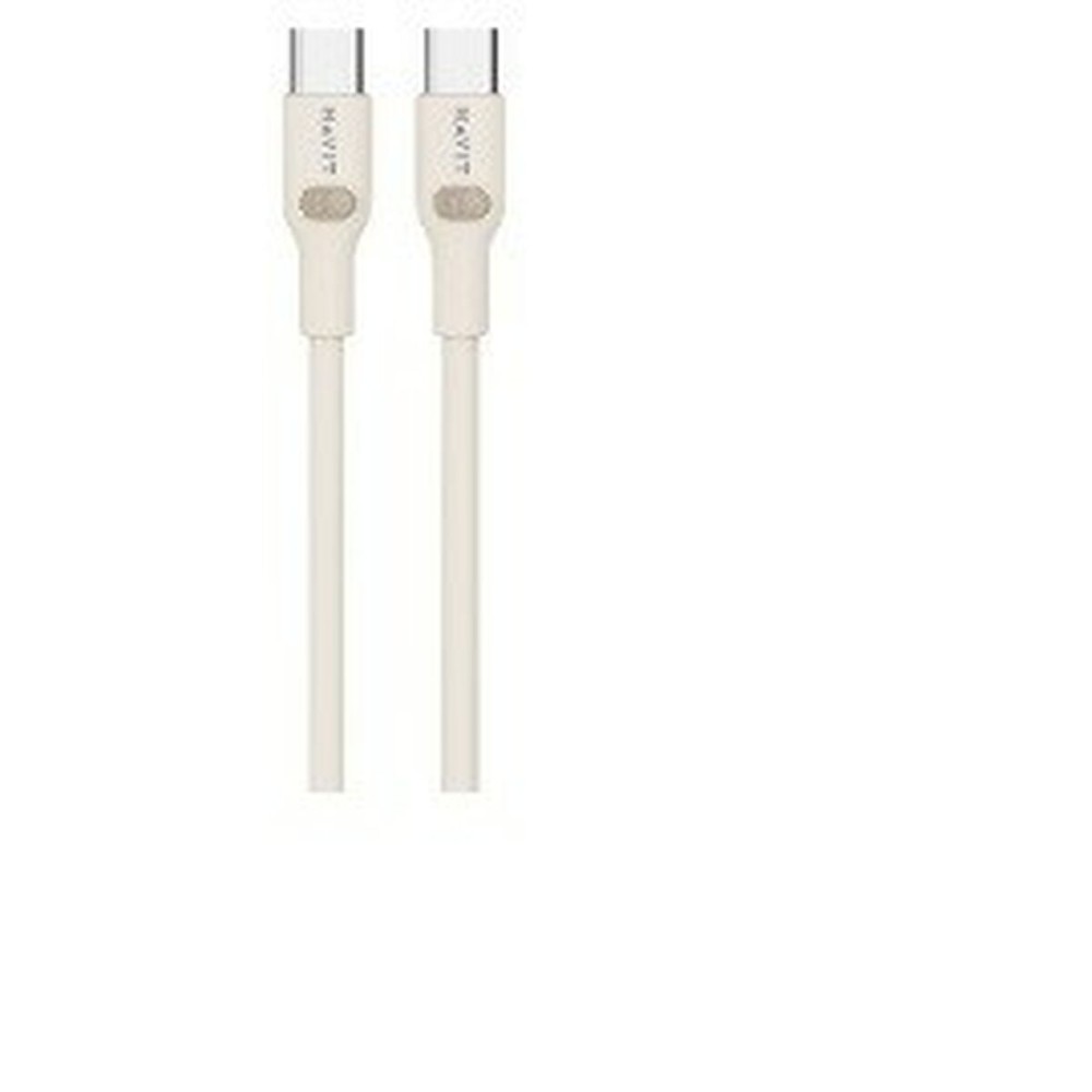 USB-C zu USB-C-Kabel Havit CB6284 2.0m Beige 2 m