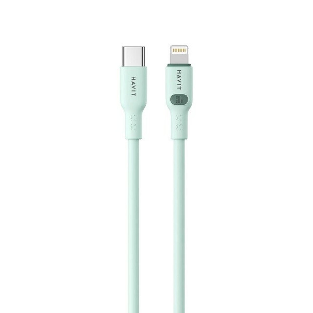 USB-C auf Lightning Verbindungskabel Havit CB6281 1.0m grün 1 m
