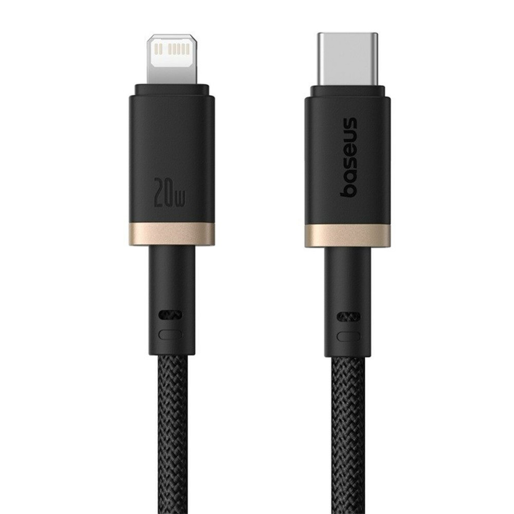 Câble USB-C vers Lightning Baseus P10377800U01-02 Noir Or 2 m