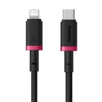 USB-C auf Lightning Verbindungskabel Baseus P10377800U01-01 Schwarz Rot 1 m