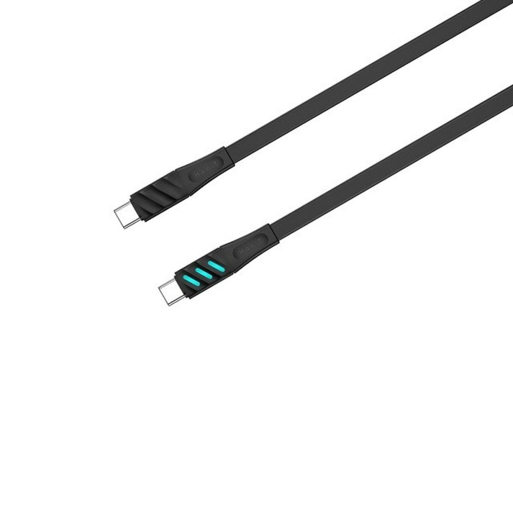 USB-C zu USB-C-Kabel Havit CB6255 Schwarz 1 m