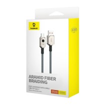USB A zu USB-C-Kabel Baseus P10355801221-00 Schwarz 1 m