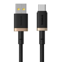 USB A to USB-C Cable Baseus P10377802U01-02 Black Gold 2 m
