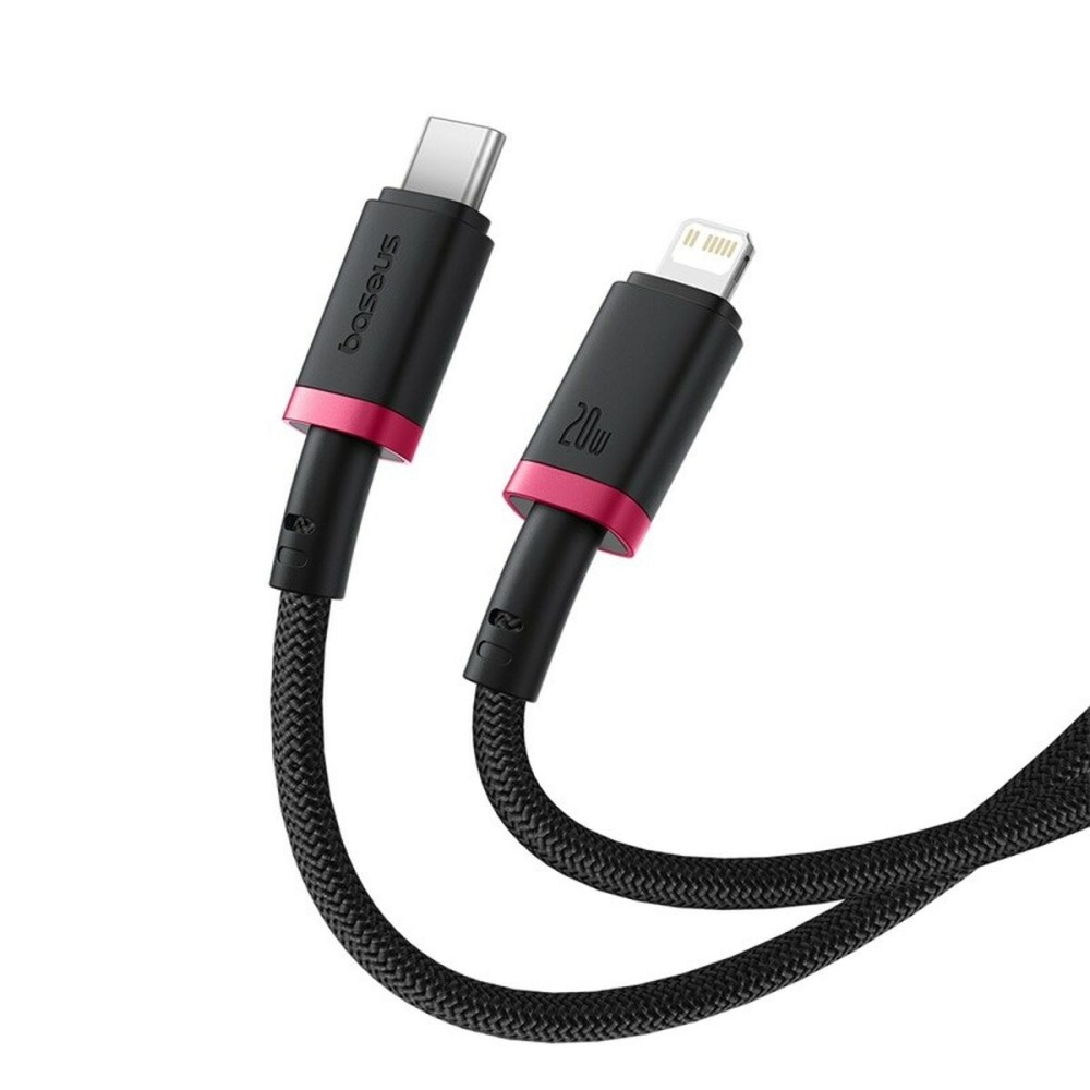 USB-C auf Lightning Verbindungskabel Baseus P10377800U01-03 Schwarz Rot 2 m