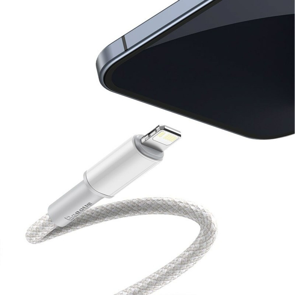 USB-C auf Lightning Verbindungskabel Baseus CATLGD-02 Weiß 1 m