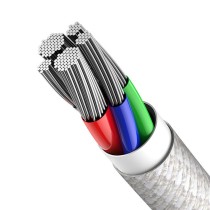 USB-C auf Lightning Verbindungskabel Baseus CATLGD-02 Weiß 1 m