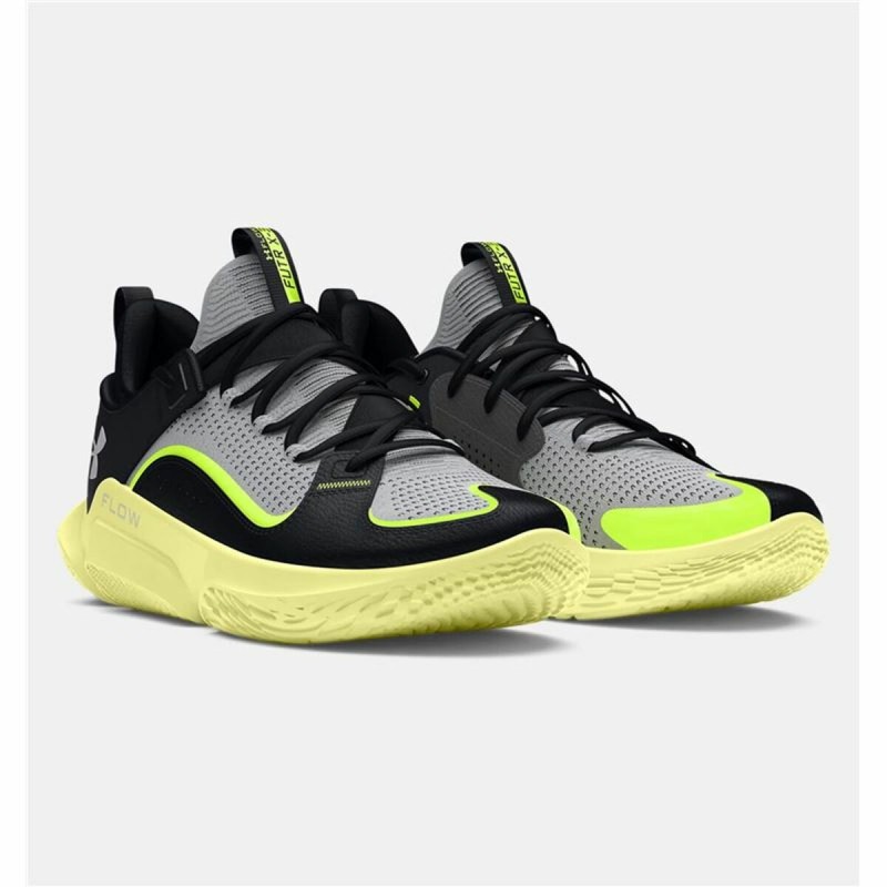 Basketball Shoes for Adults Under Armour FLOW FUTR X Yellow Black