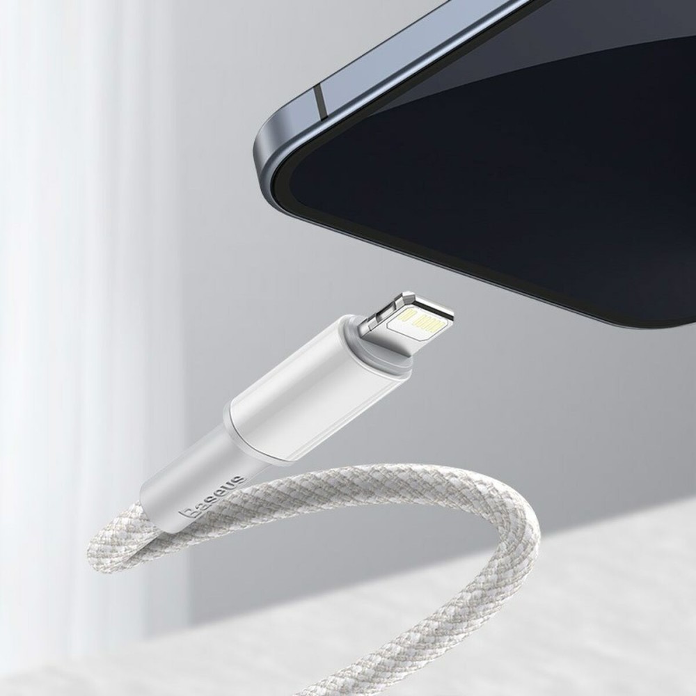 USB-C to Lightning Cable Baseus CATLGD-02 White 1 m