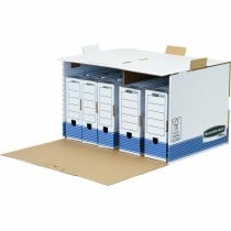 File Box Fellowes Blue White 5 Units (33,5 x 55,7 x 38,9 cm)