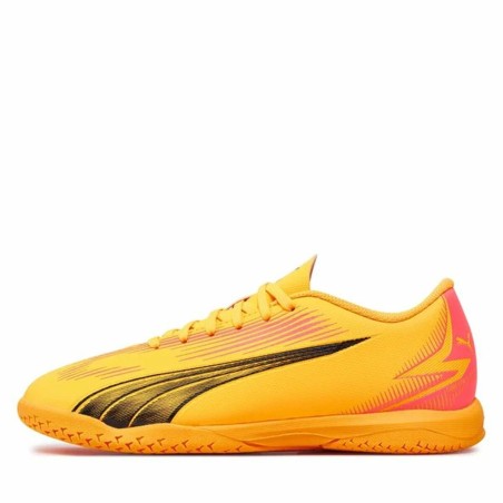 Chaussures de Futsal pour Enfants Puma Ultra Play IT Orange Enfant Unisexe