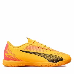 Chaussures de Futsal pour Enfants Puma Ultra Play IT Orange Enfant Unisexe