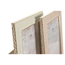 Fotorahmen Home ESPRIT Braun Beige Kristall polystyrol Scandi (4 Stück)