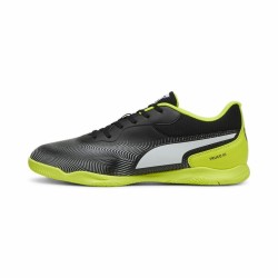 Chaussures de Futsal pour Adultes Puma Truco II Jaune Blanc Noir Unisexe