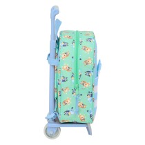 Schulrucksack Bluey Sisters grün 22 x 27 x 10 cm