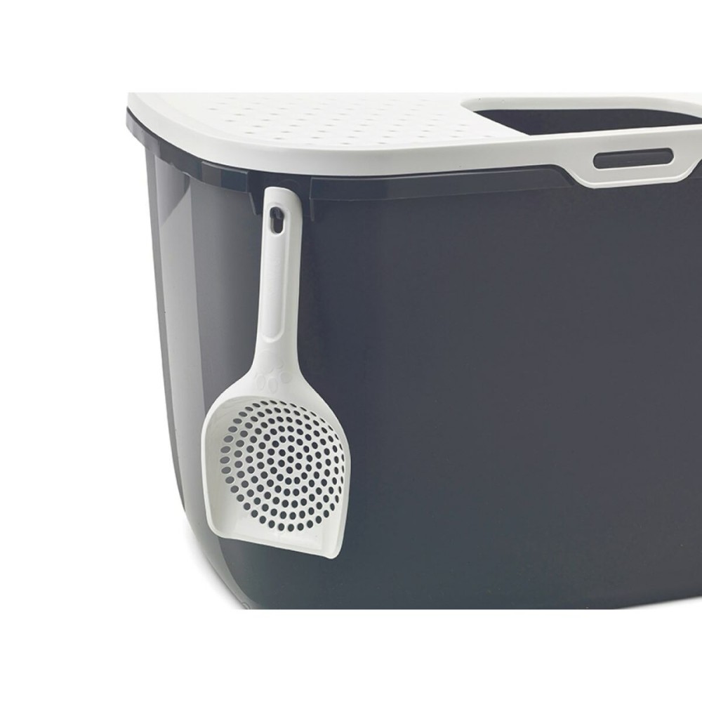 Bac à litière pour chats Vadigran Blanc Anthracite Plastique