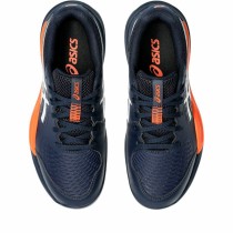 Women's Tennis Shoes Asics Gel-Resolution X Gs Clay Black Dark blue