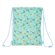 Sac à dos serré par des ficelles Bluey Sisters Vert 26 x 34 x 1 cm