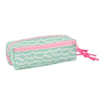 Dreifaches Mehrzweck-Etui Lilo & Stitch Ice cream Rosa 22 x 8,5 x 6 cm