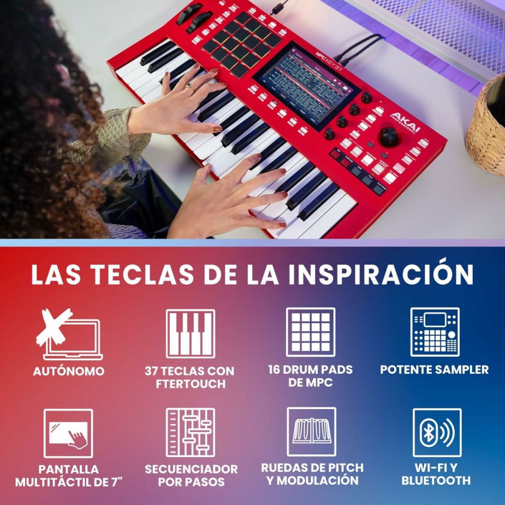 Piano Électronique Akai MPCKEY37XEUK