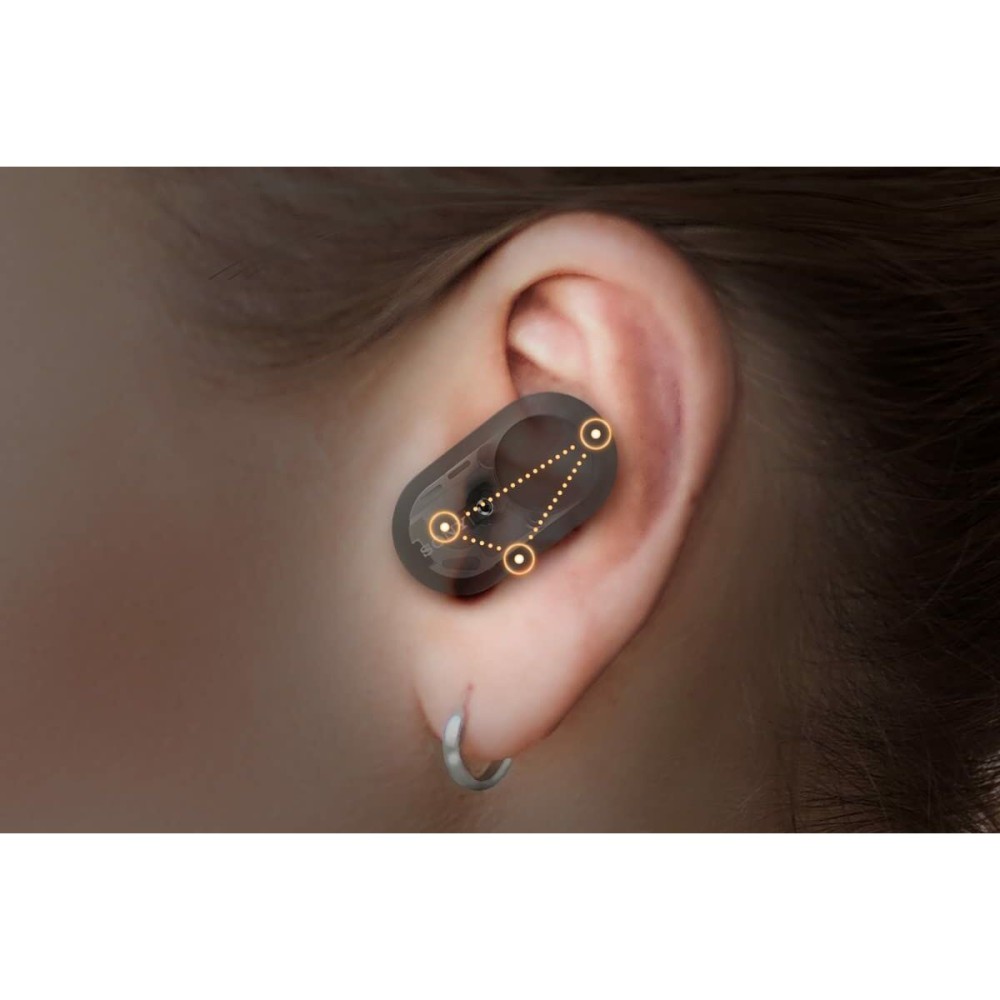 Bluetooth Headset with Microphone Sony WF-1000XM3 Black