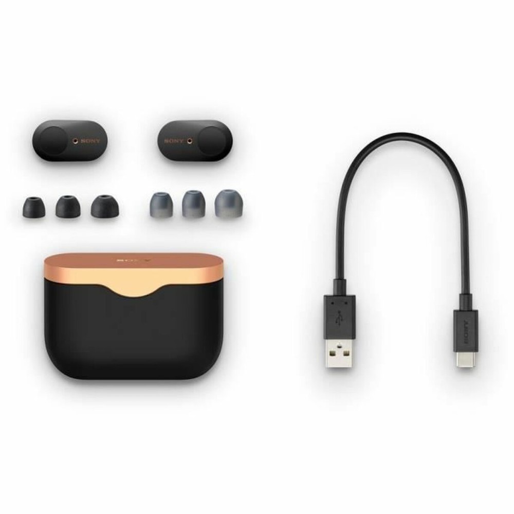 Bluetooth Headset with Microphone Sony WF-1000XM3 Black