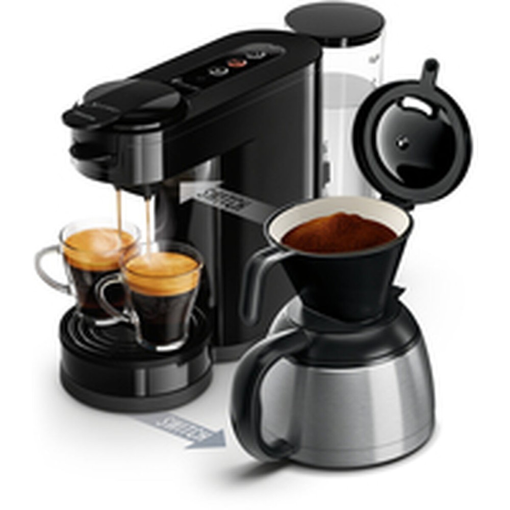 Capsule Coffee Machine Philips SENSEO SWITCH HD6592/65 noir 1 bar 1450 W