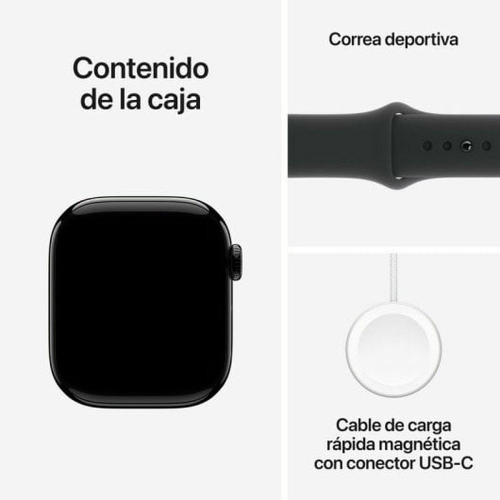 Montre intelligente Apple MWWF3QL/A 42 mm Noir
