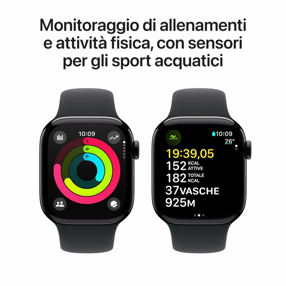 Montre intelligente Apple MWWF3QL/A 42 mm Noir