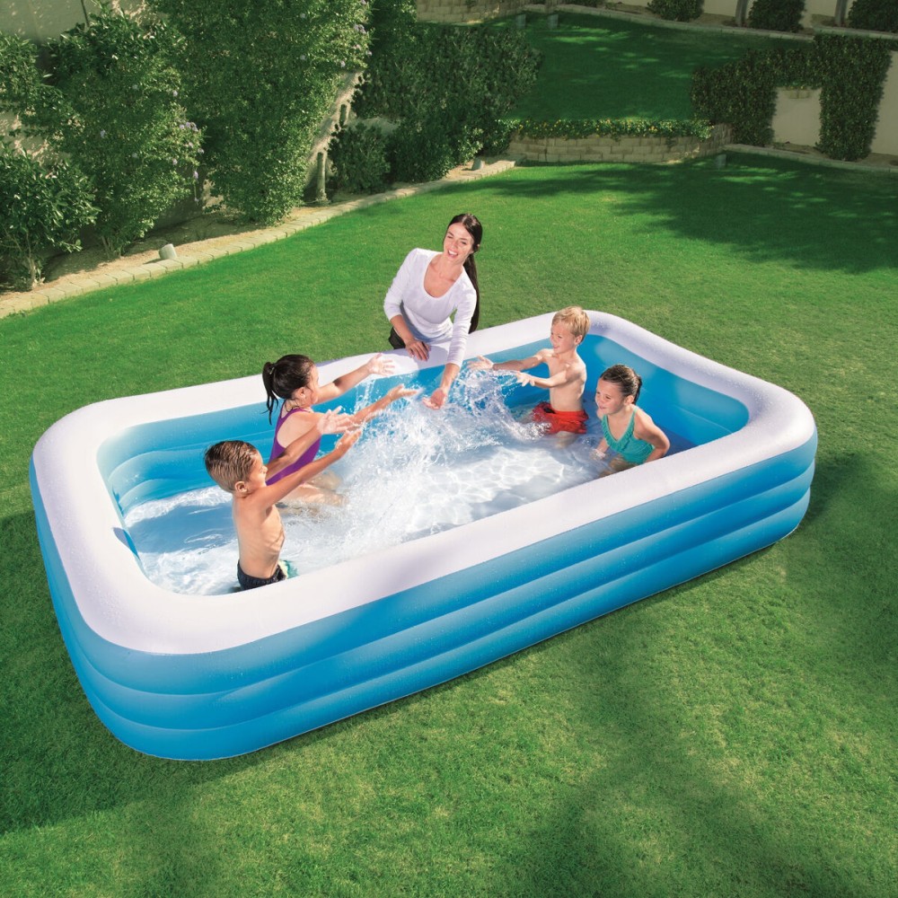Inflatable Paddling Pool for Children Bestway Multicolour 305 x 183 x 56 cm