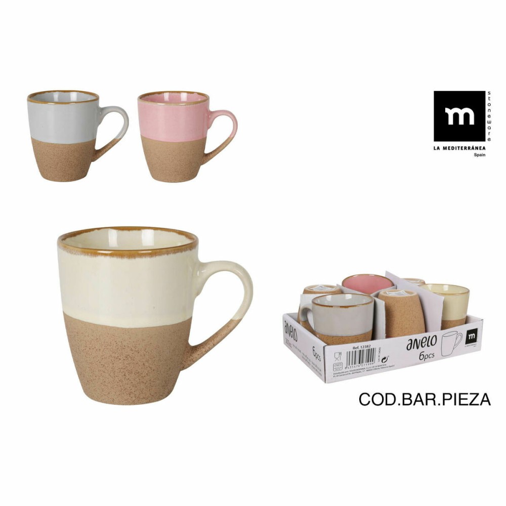 Tasse de café et de thé La Mediterránea Anelo 200 ml (36 Unités)