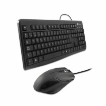 clavier et souris CoolBox COO-KTR-01U Noir Espagnol Qwerty