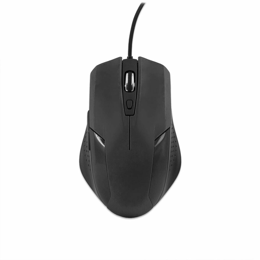 clavier et souris CoolBox COO-KTR-01U Noir Espagnol Qwerty