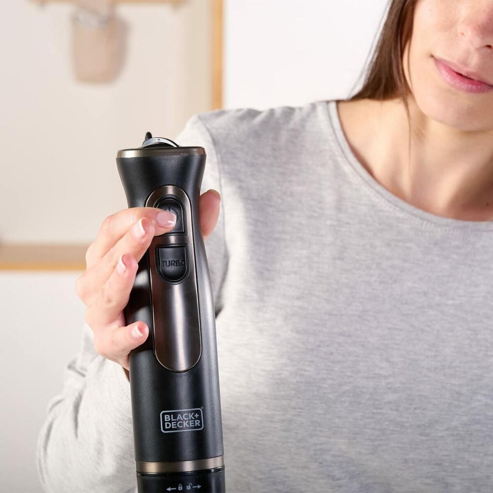 Bol mixeur Black & Decker ES9160090B Noir 800 W 600 ml
