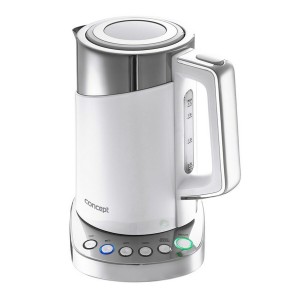 Wasserkocher Concept RK3170 Weiß plástico,acero inoxidable 2200 W 1,7 L