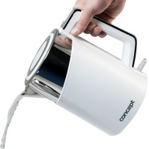 Wasserkocher Concept RK3170 Weiß plástico,acero inoxidable 2200 W 1,7 L